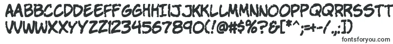 KomikaParch-fontti – Fontit Microsoft Wordille