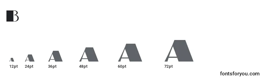 Bigapple Font Sizes