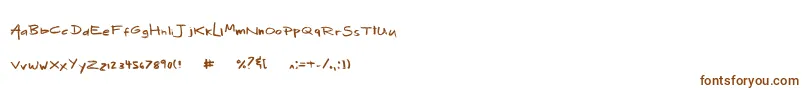 More about MixMotley Font MixMotley Font – Brown Fonts on White Background