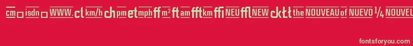 Подробнее о шрифте CasestudynooneLtBoldAlternate Шрифт CasestudynooneLtBoldAlternate – зелёные шрифты на красном фоне