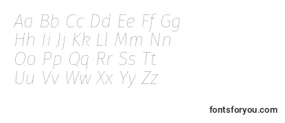 FirasansHairitalic Font