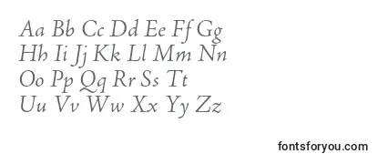 Обзор шрифта AjensonproLtit
