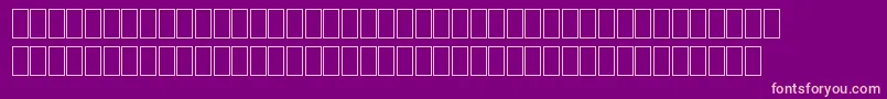MilpicsGeneric-fontti – vaaleanpunaiset fontit violetilla taustalla