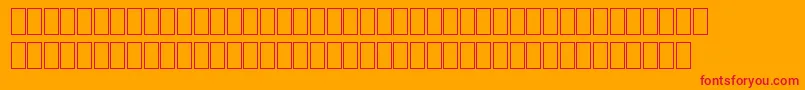 fuente MilpicsGeneric – Fuentes Rojas Sobre Fondo Naranja