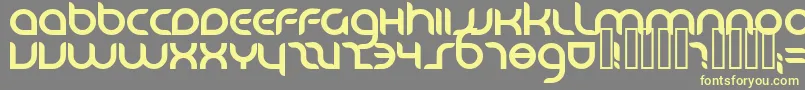 Weitere Informationen zur Danube ffy-Schriftart Danube ffy-Schriftart – Gelbe Schriften auf grauem Hintergrund