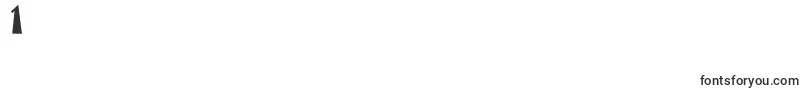 フォントChlorinz – フォント数字1