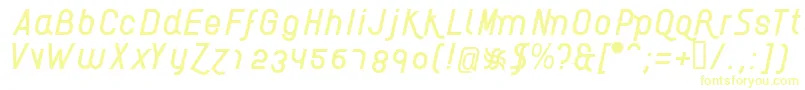 AikelsoI Font – Yellow Fonts