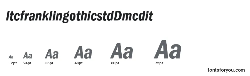 ItcfranklingothicstdDmcdit Font Sizes