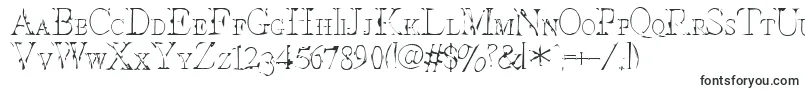 Intesc-Schriftart – Kleinbuchstaben-Schriften
