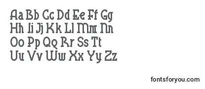 Blueplatespecialnf Font
