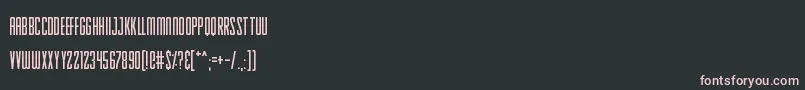 SkinnySunbeams Font – Pink Fonts on Black Background