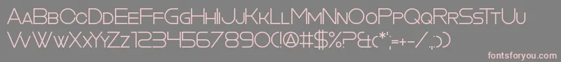 CookieCutterCulture Font – Pink Fonts on Gray Background