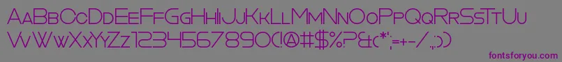 CookieCutterCulture Font – Purple Fonts on Gray Background