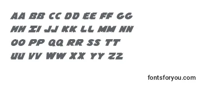 Flyingleatherv2expand Font
