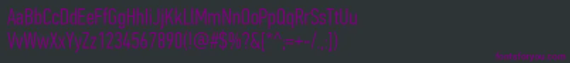 fuente PfdintextcompproLight – Fuentes Moradas Sobre Fondo Negro