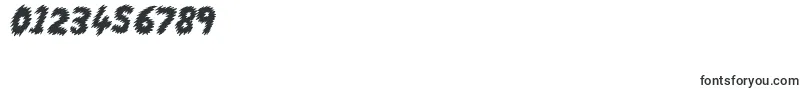 RunningScared Font – Fonts for Numbers and Digits