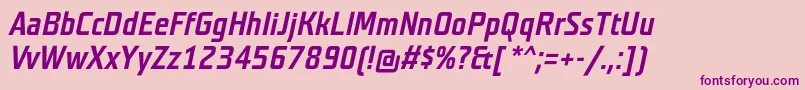More about TeutonmagerBolditalic Font TeutonmagerBolditalic Font – Purple Fonts on Pink Background