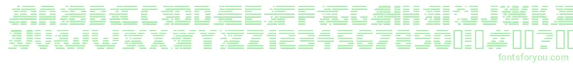 Speerg Font – Green Fonts on White Background