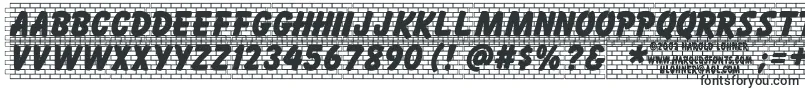 Brickletter-fontti – Jännittävät fontit