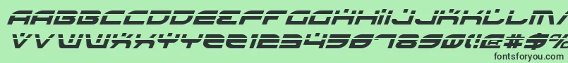 fuente BattlefieldLaserItalic – Fuentes Negras Sobre Fondo Verde