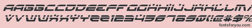 fuente BattlefieldLaserItalic – Fuentes Negras Sobre Fondo Rosa