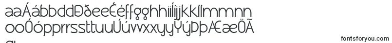 Xtravagant-Schriftart – isländische Schriften