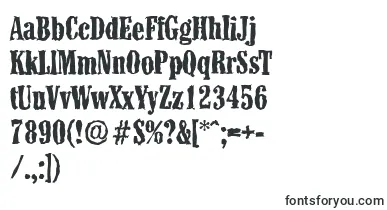 ColonelrandomBold font – hot Fonts