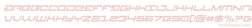 Legionboldital Font – Pink Fonts on White Background