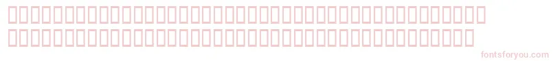 WbxgrannytItalic Font – Pink Fonts on White Background