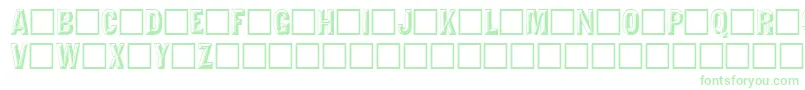 TejaratchiRegular Font – Green Fonts on White Background