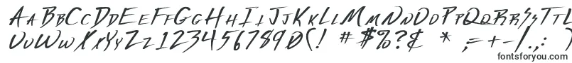 VeckerBold-fontti – Logofontit