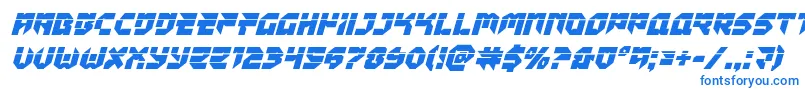 Tokyodrifterlaserital Font – Blue Fonts