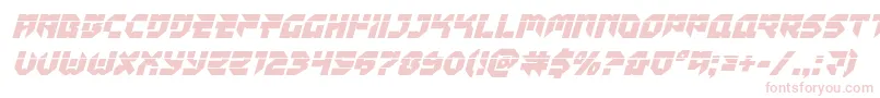 Tokyodrifterlaserital Font – Pink Fonts on White Background