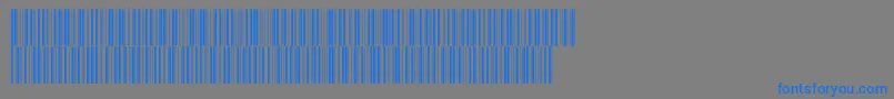 Шрифт V300008 – синие шрифты на сером фоне