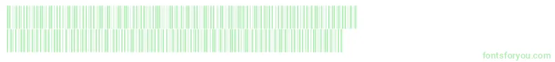 V300008 Font – Green Fonts on White Background