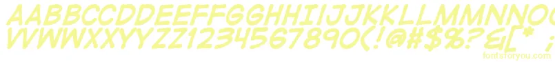 DigitalstripBold Font – Yellow Fonts