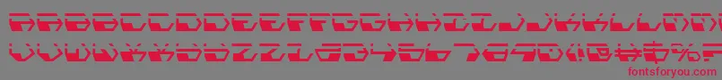 Deranianla Font – Red Fonts on Gray Background