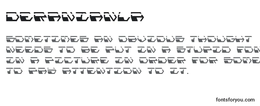 Обзор шрифта Deranianla