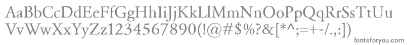 GaramondClassico Font – Gray Fonts