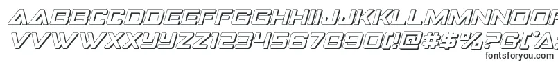 Шрифт Strikefighter3Dital – шрифты Фитнес