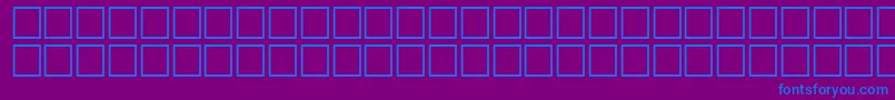 fuente Math3Regular – Fuentes Azules Sobre Fondo Morado