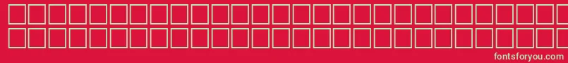 Math3Regular Font – Green Fonts on Red Background