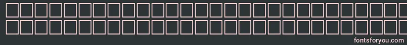 Math3Regular Font – Pink Fonts on Black Background