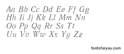 QuantantiquacttItalic Font