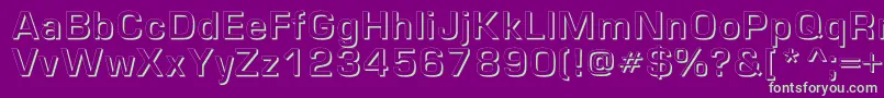 En savoir plus sur la police Europeshadowc Police Europeshadowc – polices vertes sur fond violet