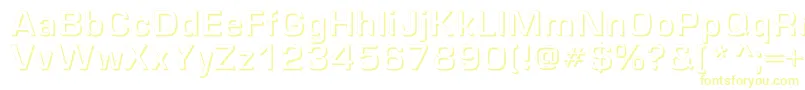 Europeshadowc Font – Yellow Fonts