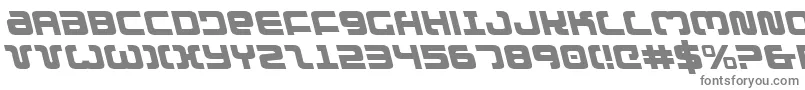 Шрифт Exedoreleft – серые шрифты на белом фоне