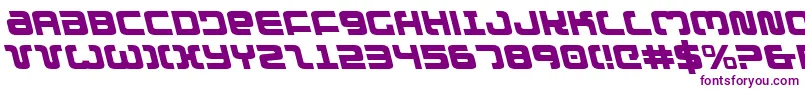 Exedoreleft Font – Purple Fonts on White Background
