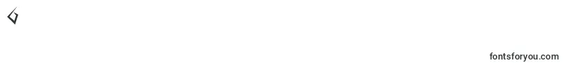 Munsyfont-Schriftart – Schriften für die Ziffer 6