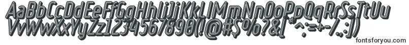 Шрифт RulerVolumeNeon – винтажные шрифты